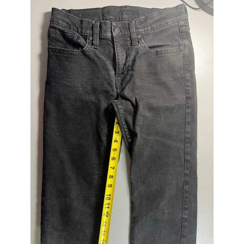 Cody James Jeans Mens 31x34 Black Denim Straight Leg Stretch Western‎ Workwear